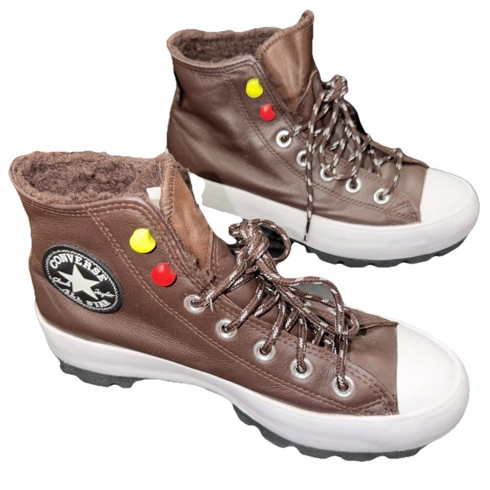 Converse Gore-Tex Lugged Leather Boots Women 6.5